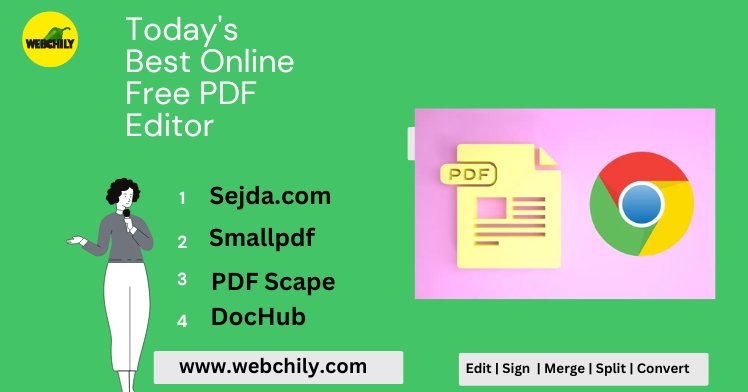 Top Free Online PDF Editor in Day to Day Business